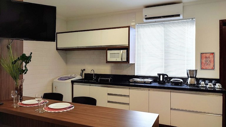 Studio TOP bem no Centro de Foz, garagem e wi-fi!