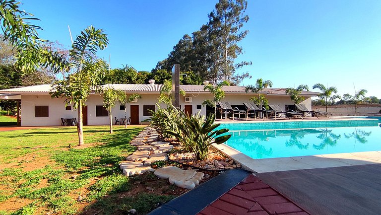 Chacara Valle da Lua 7 suites para 30 pessoas