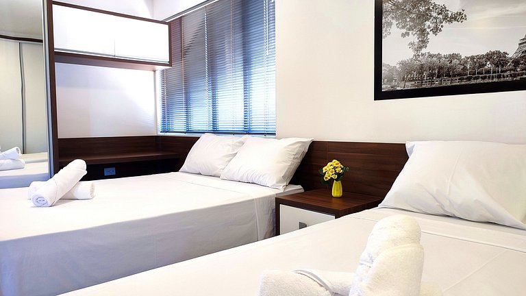 Lindo Studio Centro de Foz/cama KingSize/WIFI