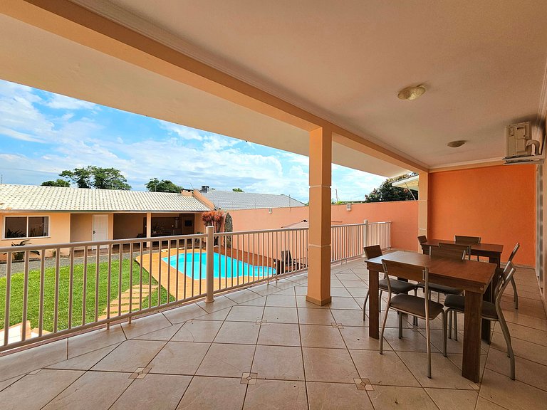 Casa 4 quartos Piscina prox Paraguai e Itaipu