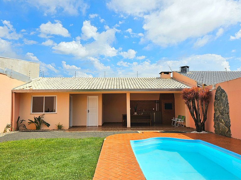 Casa 4 quartos Piscina prox Paraguai e Itaipu