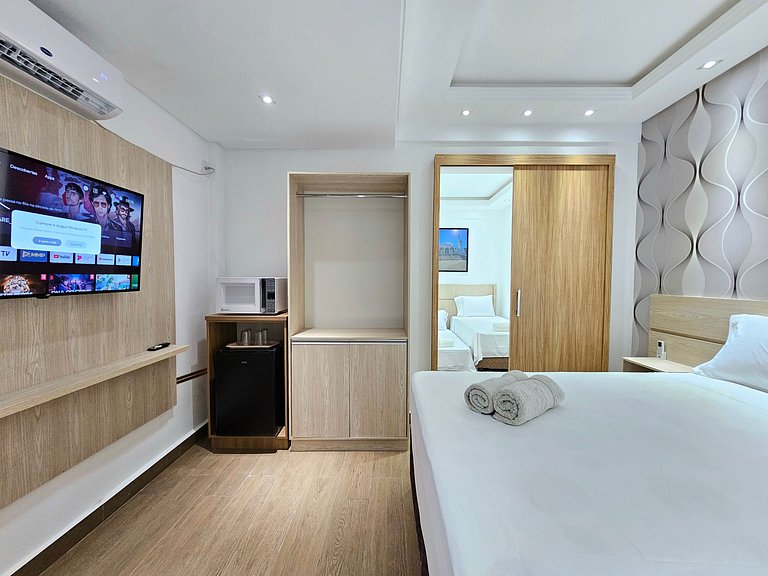 Studio 6 no coração de Foz - centro