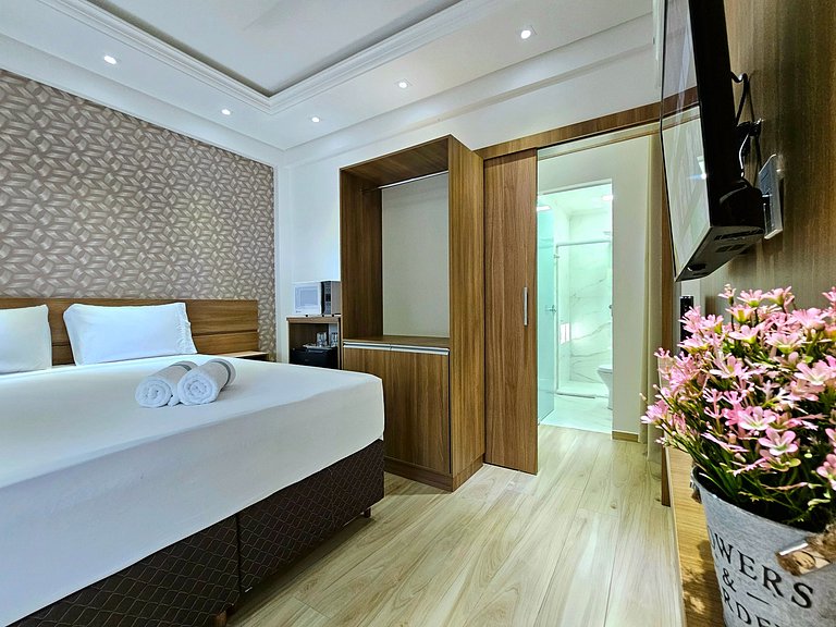 Studio 6 no coração de Foz - centro