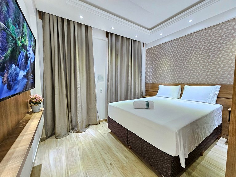 Studio 6 no coração de Foz - centro