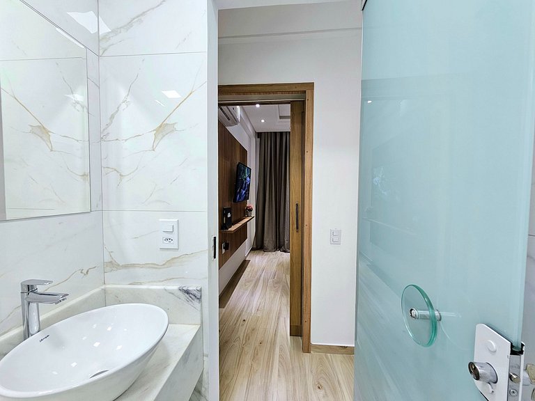 Studio 6 no coração de Foz - centro