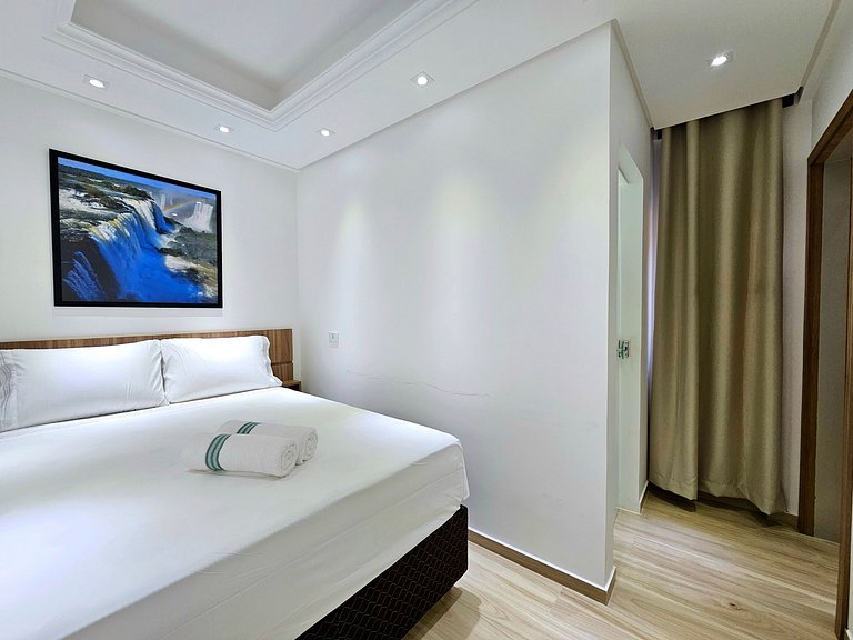 Studio 6 no coração de Foz - centro