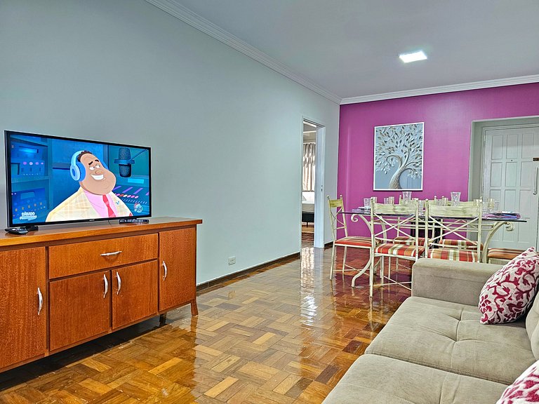 Apt Centro de Foz, para até 8 pessoas com garagem