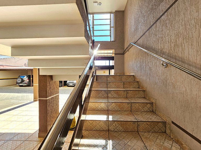Apt Centro de Foz, para até 8 pessoas com garagem