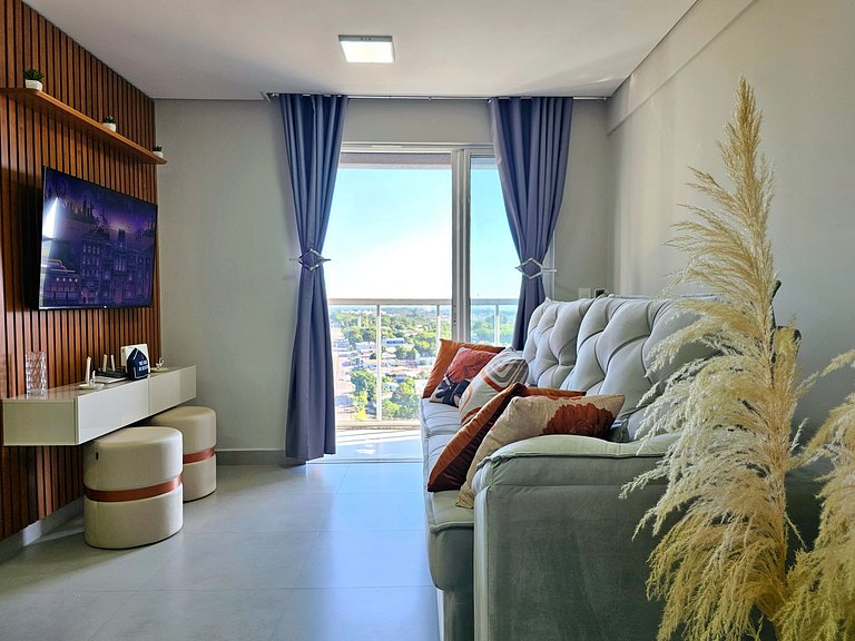 Apt NOVO vista linda das 3 fronteiras roda gigante