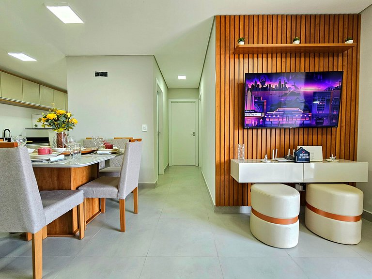 Apt NOVO vista linda das 3 fronteiras roda gigante
