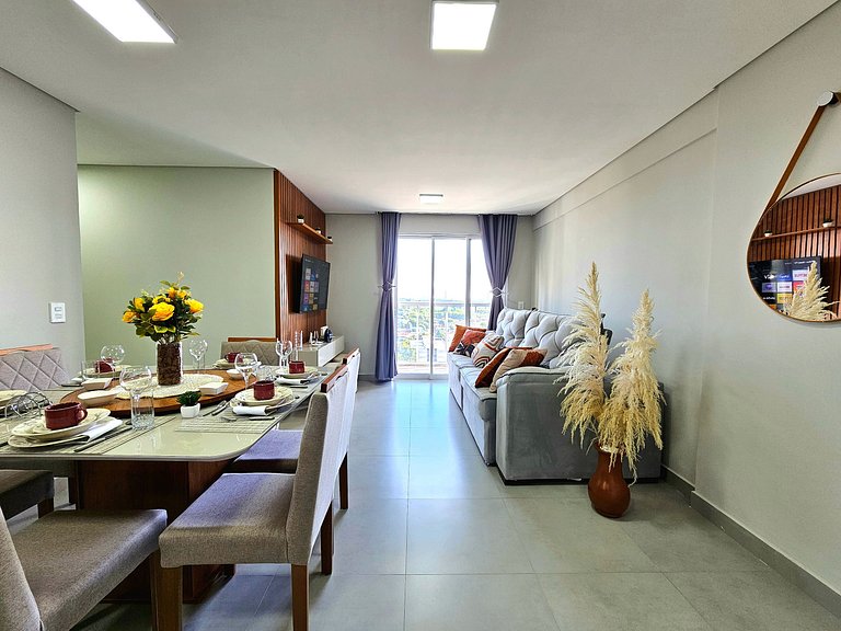 Apt NOVO vista linda das 3 fronteiras roda gigante