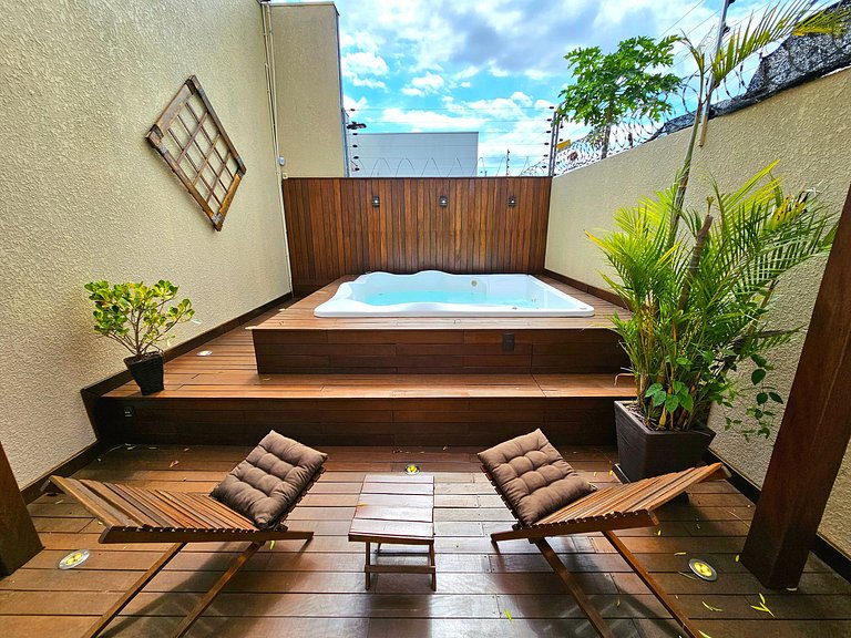 Casa 2 quartos Jacuzzi aquecida prox Cataratas
