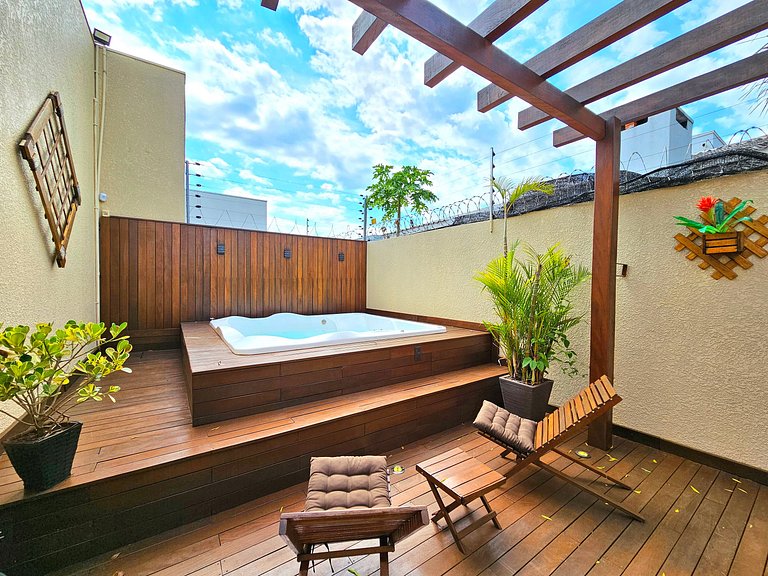 Casa 2 quartos Jacuzzi aquecida prox Cataratas