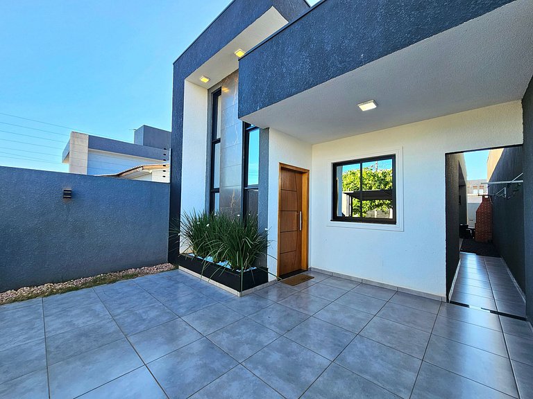 Casa NOVA 03 quartos prox Paraguai e Itaipu