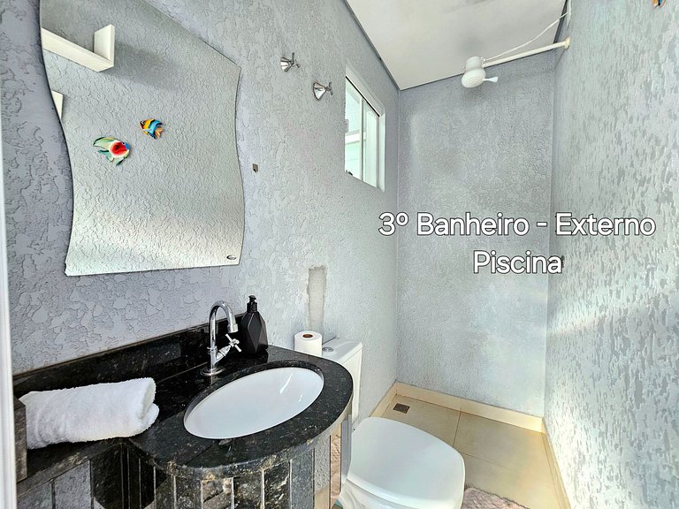 Casa com Piscina 8 pessoas prox Cataratas Centro