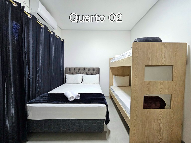 Sobrado Novo para 9 pessoas 15 min atrativos