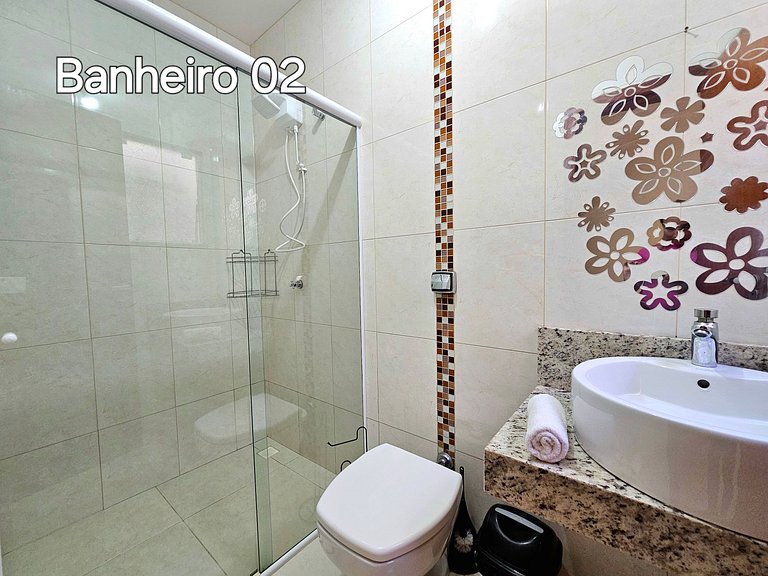 Casa prox Centro e Cataratas com 3 Quartos 2wc