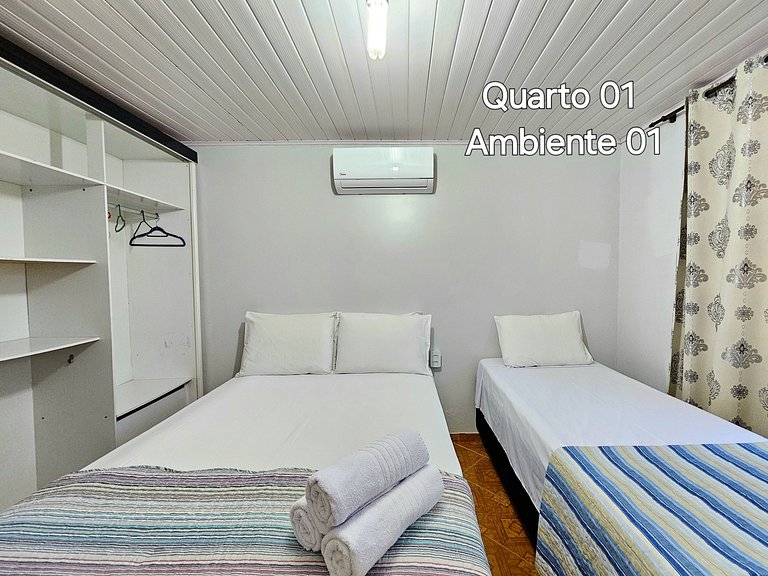 Casa Familiar Espaço Amplo com churrasqueira