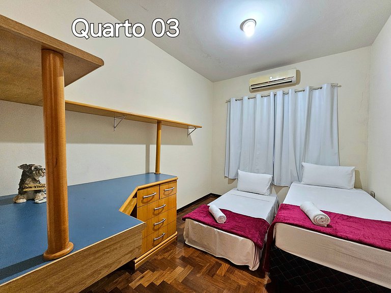 Casa 4 quartos c Piscina ao lado do Paraguai