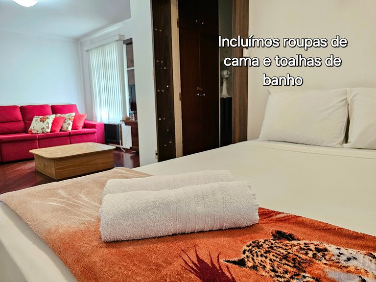 Apt Centro de Foz para 5 pessoas, garagem e wifi