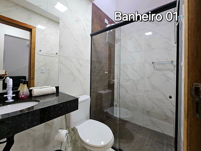 Casa Novissíma 06 pessoas prox Centro e Cataratas