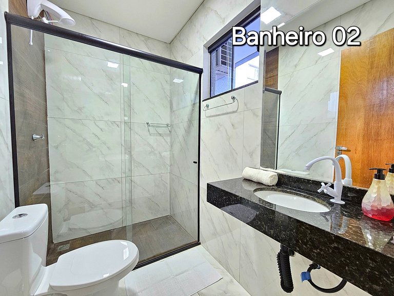 Casa Novissíma 06 pessoas prox Centro e Cataratas