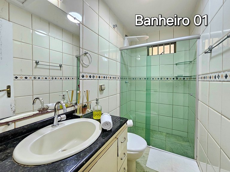Casa Familiar 3 quartos 10 minutos centro
