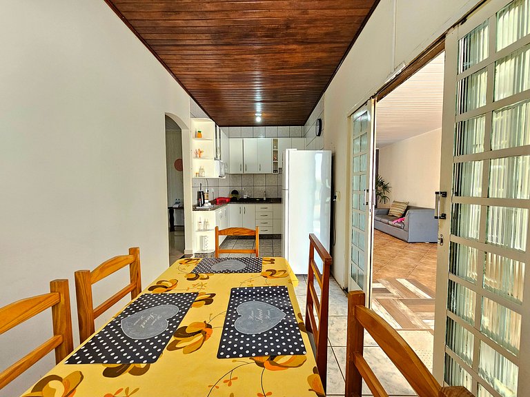 Casa 4 quartos c Piscina 20 min dos Atrativos