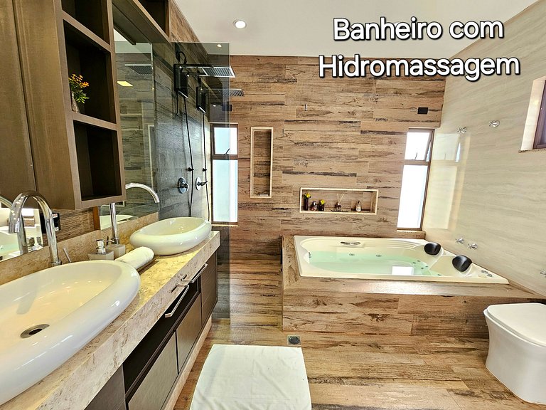 5 Quartos casa Alto Padrão Centro a 6 min Paraguai