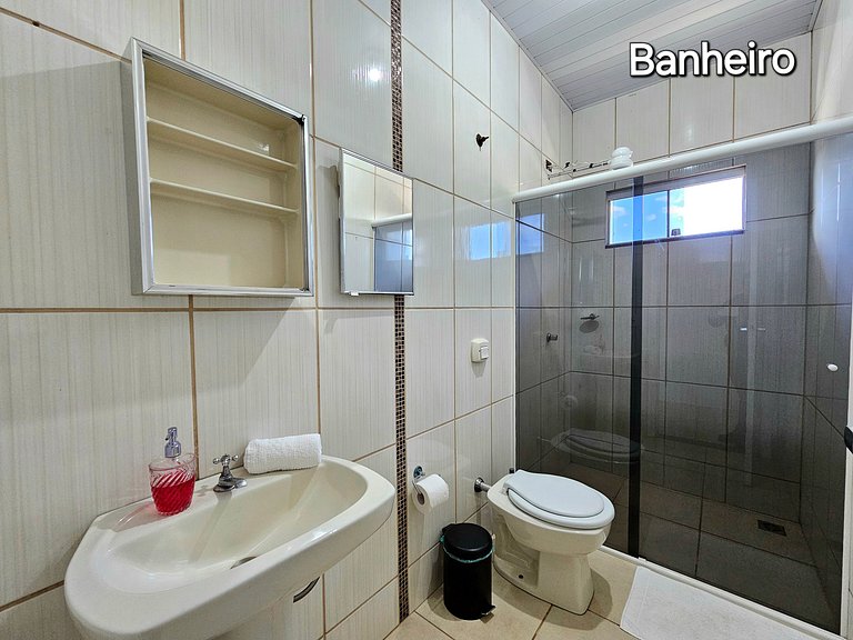 Apt 2 min do Paraguai para 5 pessoas com garagem