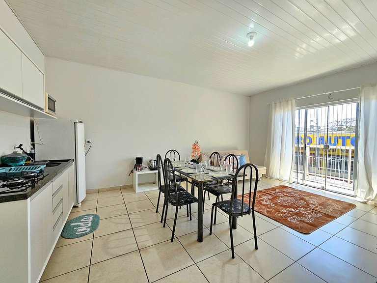 Apt 2 min do Paraguai para 5 pessoas com garagem