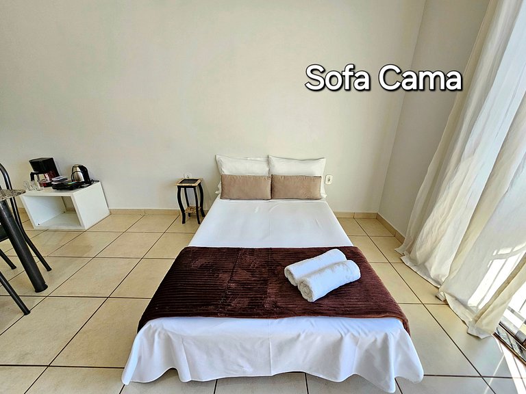 Apt 2 min do Paraguai para 5 pessoas com garagem