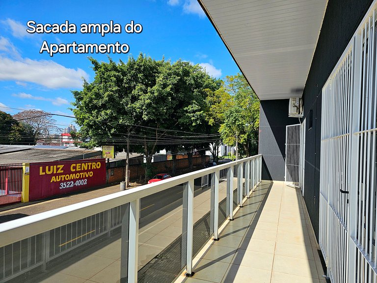 Apt 2 min do Paraguai para 5 pessoas com garagem