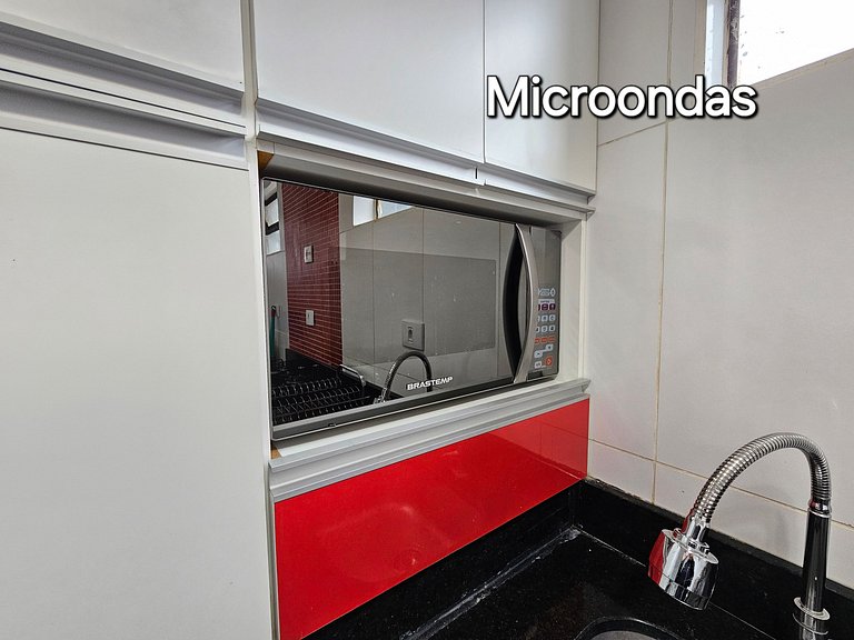Apt região central para 5 com garagem