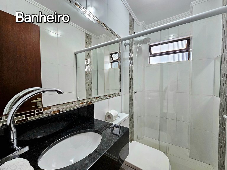 Apt região central para 5 com garagem