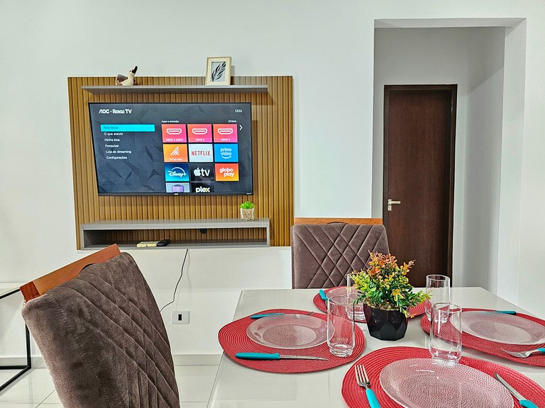 Apt região central para 5 com garagem