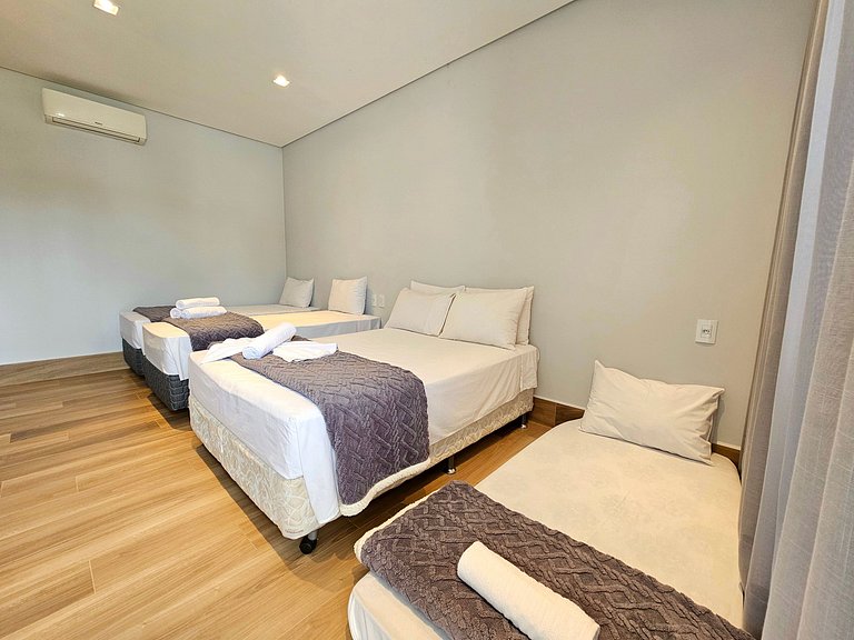 Casa Alto Padrão 7 pessoas prox Hospital Unimed