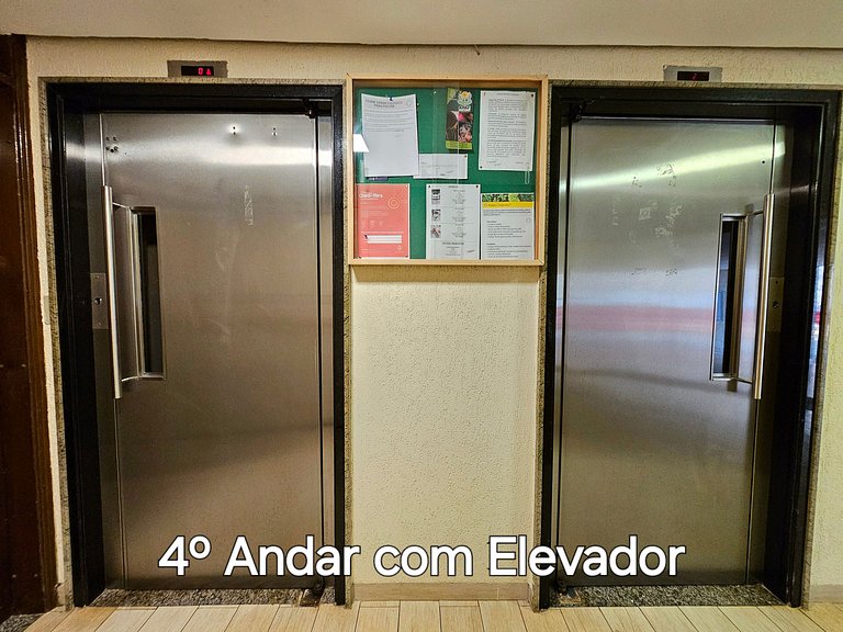 Apt 402 com 3 quartos 10min Paraguai e 5min centro
