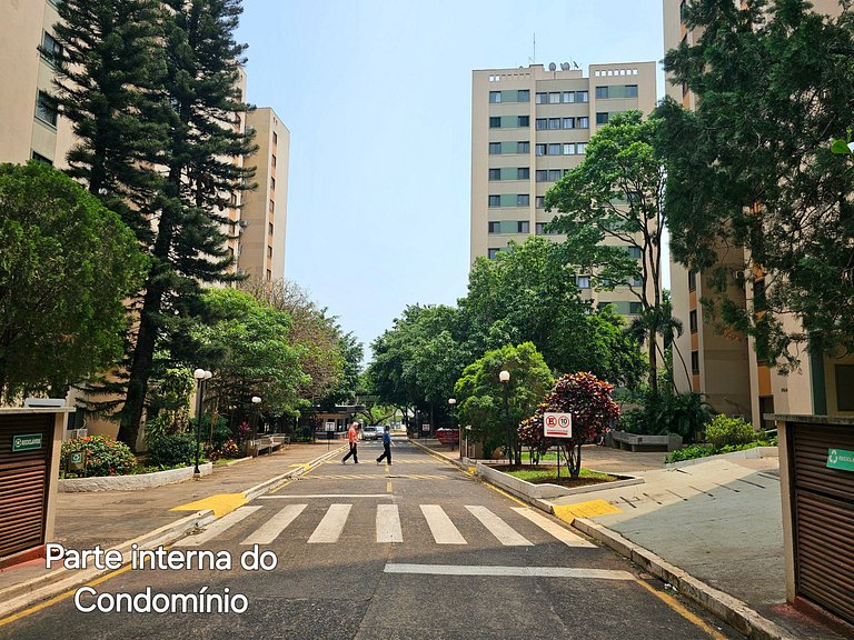 Apt 402 com 3 quartos 10min Paraguai e 5min centro