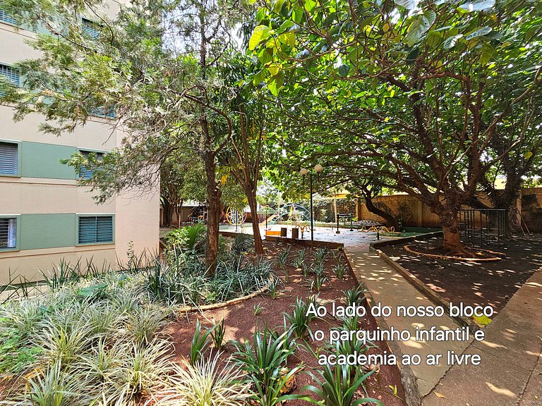 Apt 402 com 3 quartos 10min Paraguai e 5min centro