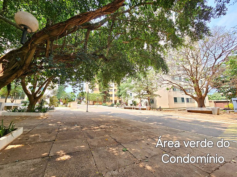 Apt 402 com 3 quartos 10min Paraguai e 5min centro