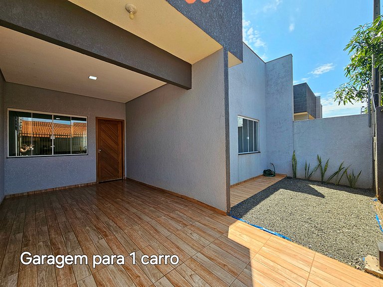 Casa prox Paraguai e Itaipu com churrasqueira