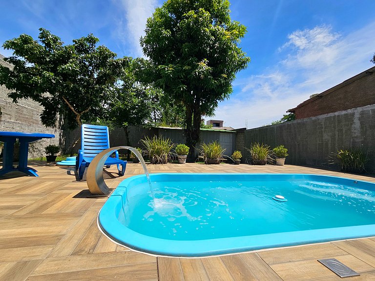 Casa 3 quartos piscina prox Centro e Argentina
