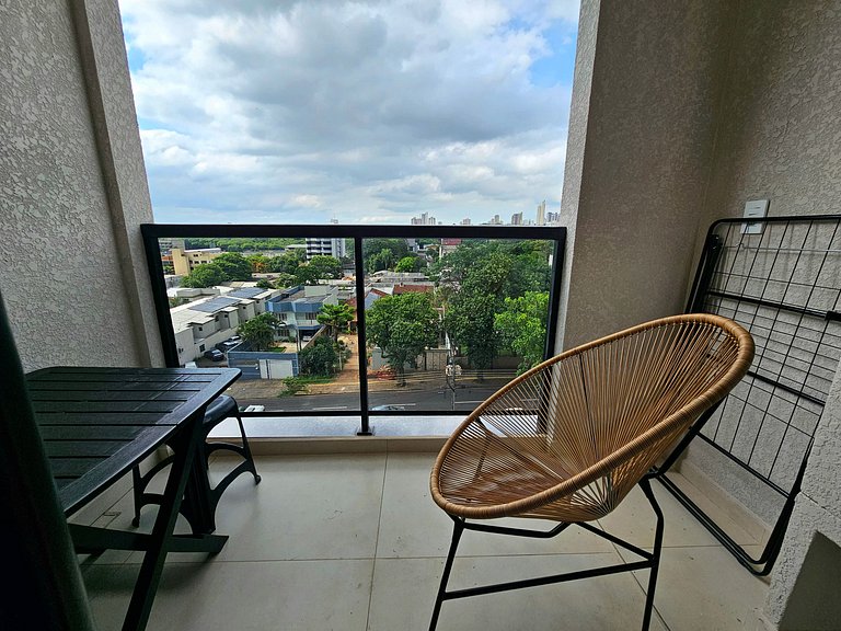 Centro 2 quartos 2 banheiros - alto padrao novo