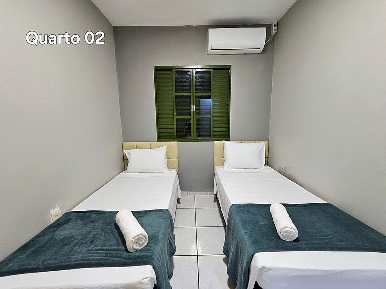 3 quartos 3 banheiros 5 min Arg e 15 min Cataratas