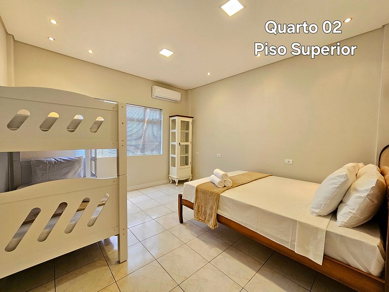 Alto Padrão quarto térreo, no centro de Foz
