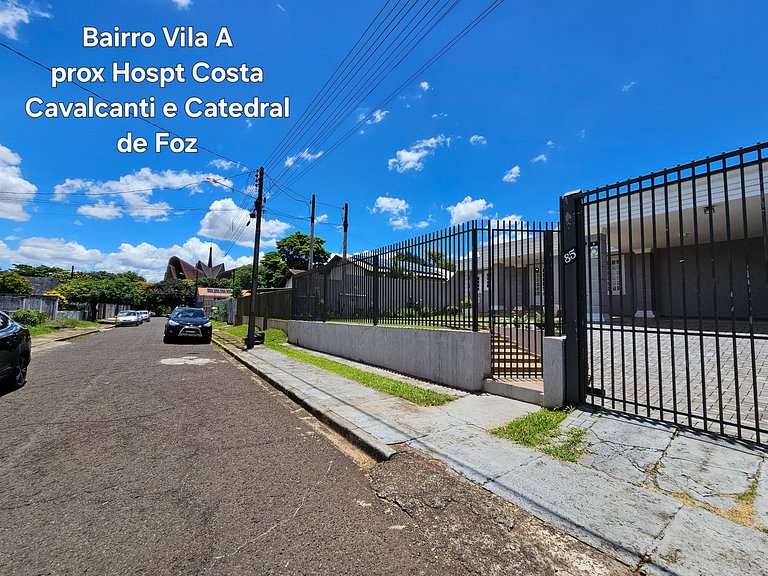 Casa Vila A a 10 minutos centro e Paraguai