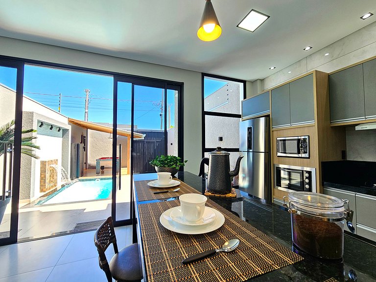 Casa 02 Nova com lazer TOP 10 min Paraguai