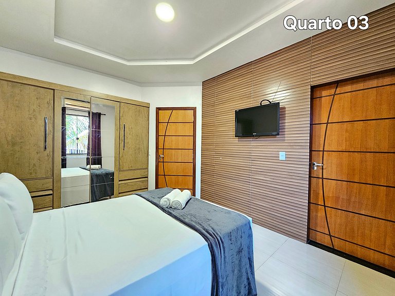 Casa 3 quartos 2 banheiros com quintal 10mi centro