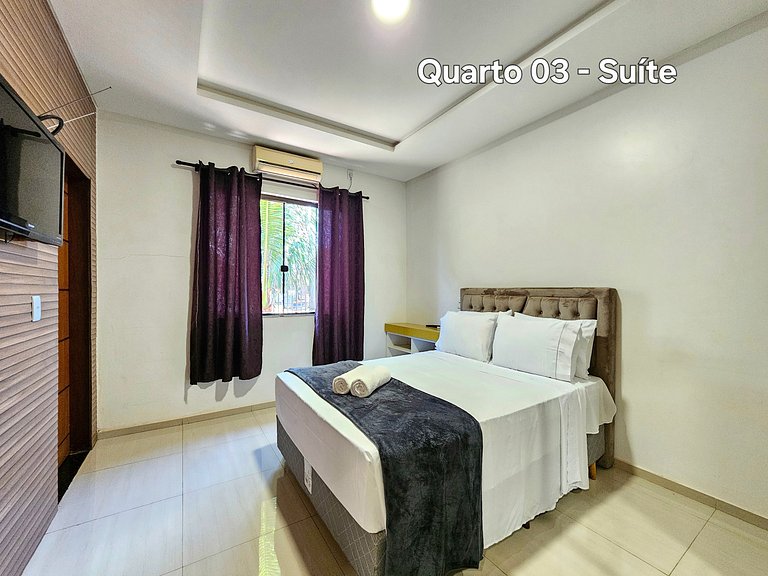Casa 3 quartos 2 banheiros com quintal 10mi centro